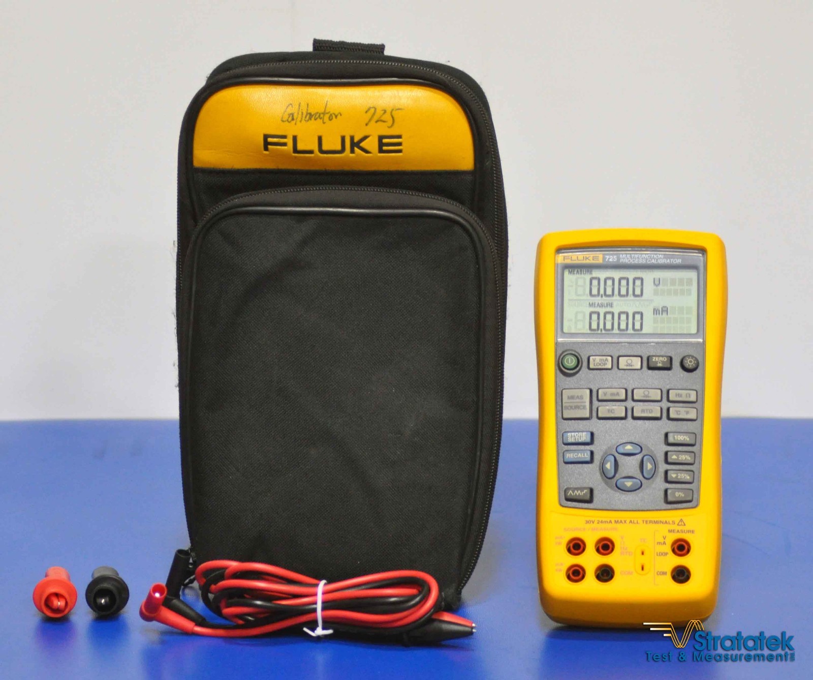 Fluke 725 Multifunction Process Calibrator - NIST Calibrated with Data