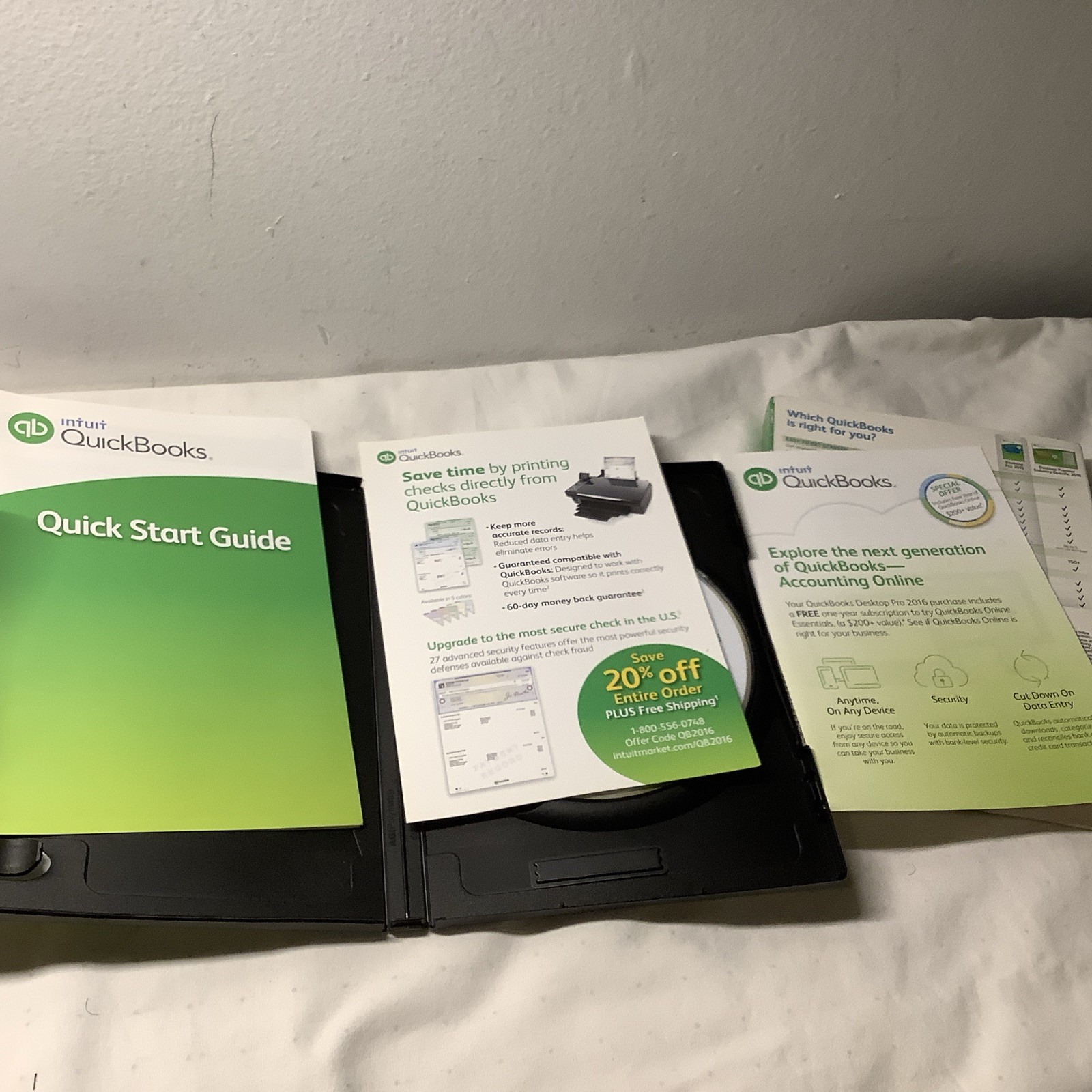 Quickbooks 2016 Desktop Pro Windows Accounting Retail