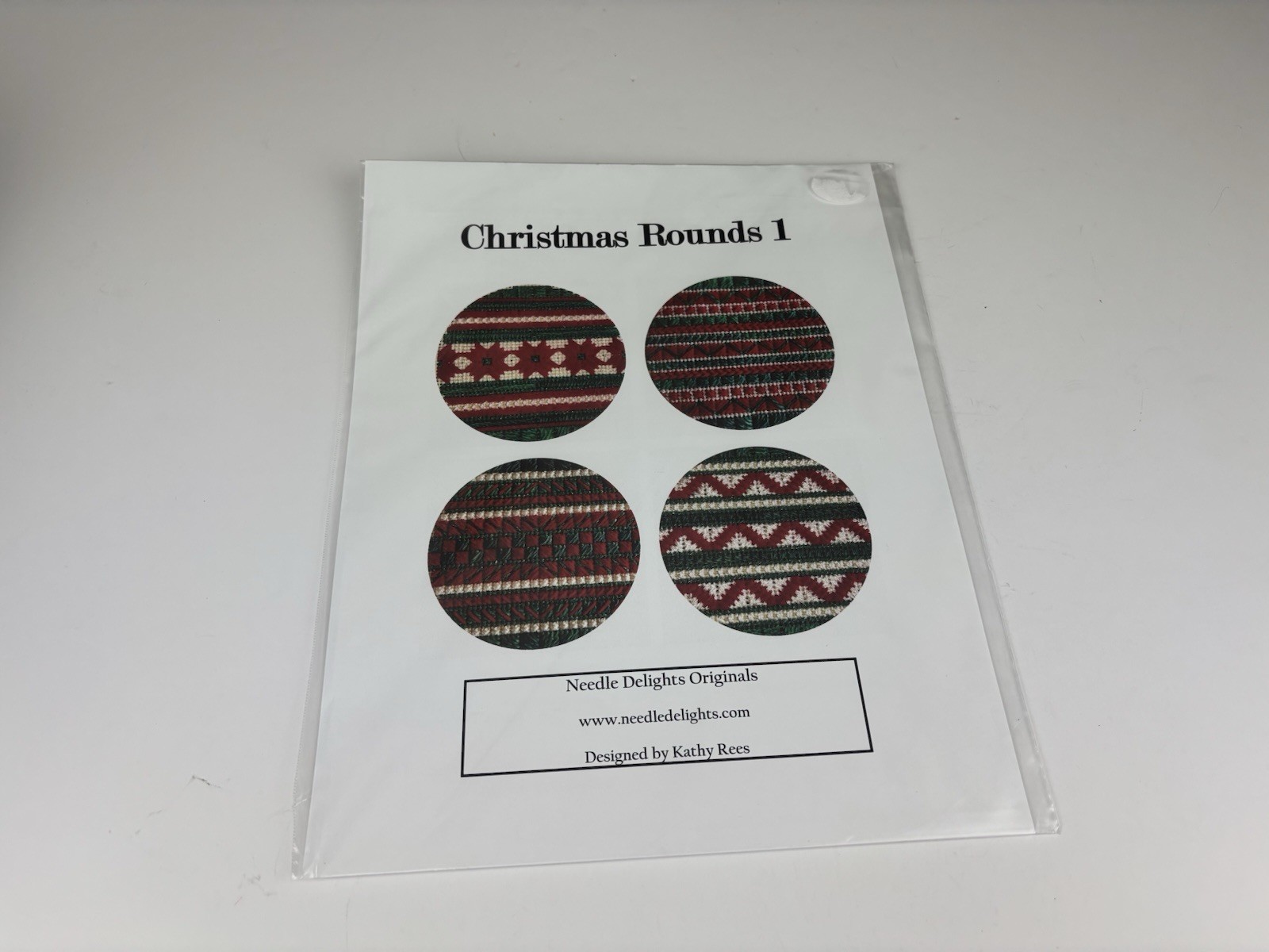 Needle Delights Originals Christmas Rounds 1 Needlepoint Pattern 1S