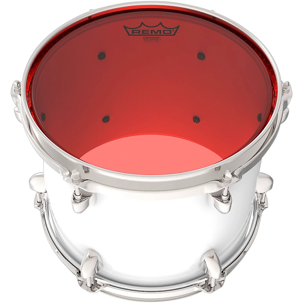 Remo Emperor Colortone Red Drum Head 16 in.