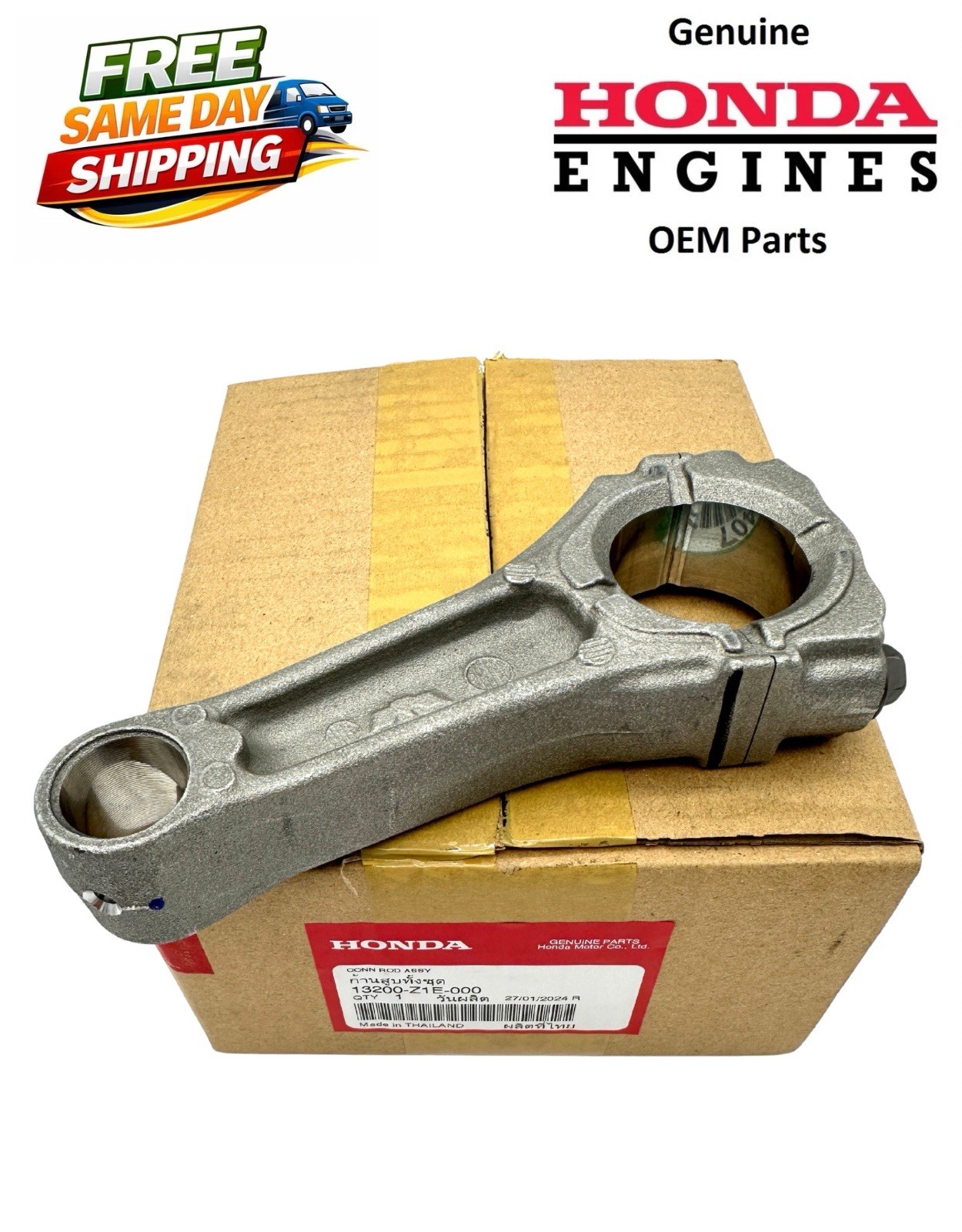 Genuine Honda 13200-Z1E-000 13200-ZE9-010 Rod Assy Connecting Std GXV340 GXV390