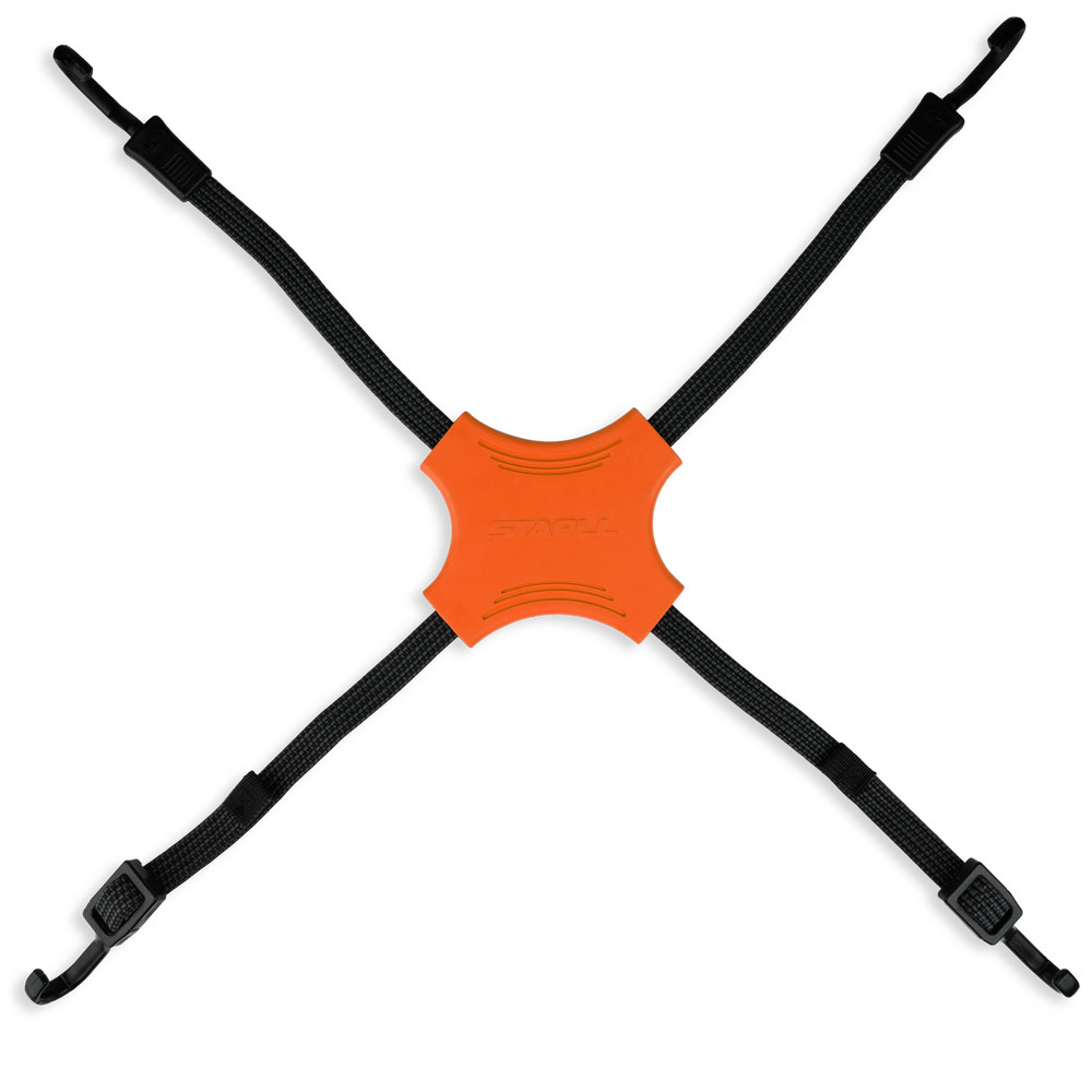 TACK STRAP 4-WAY Bungee 2/PK Orange TACK-BNGE-2PK-ORG