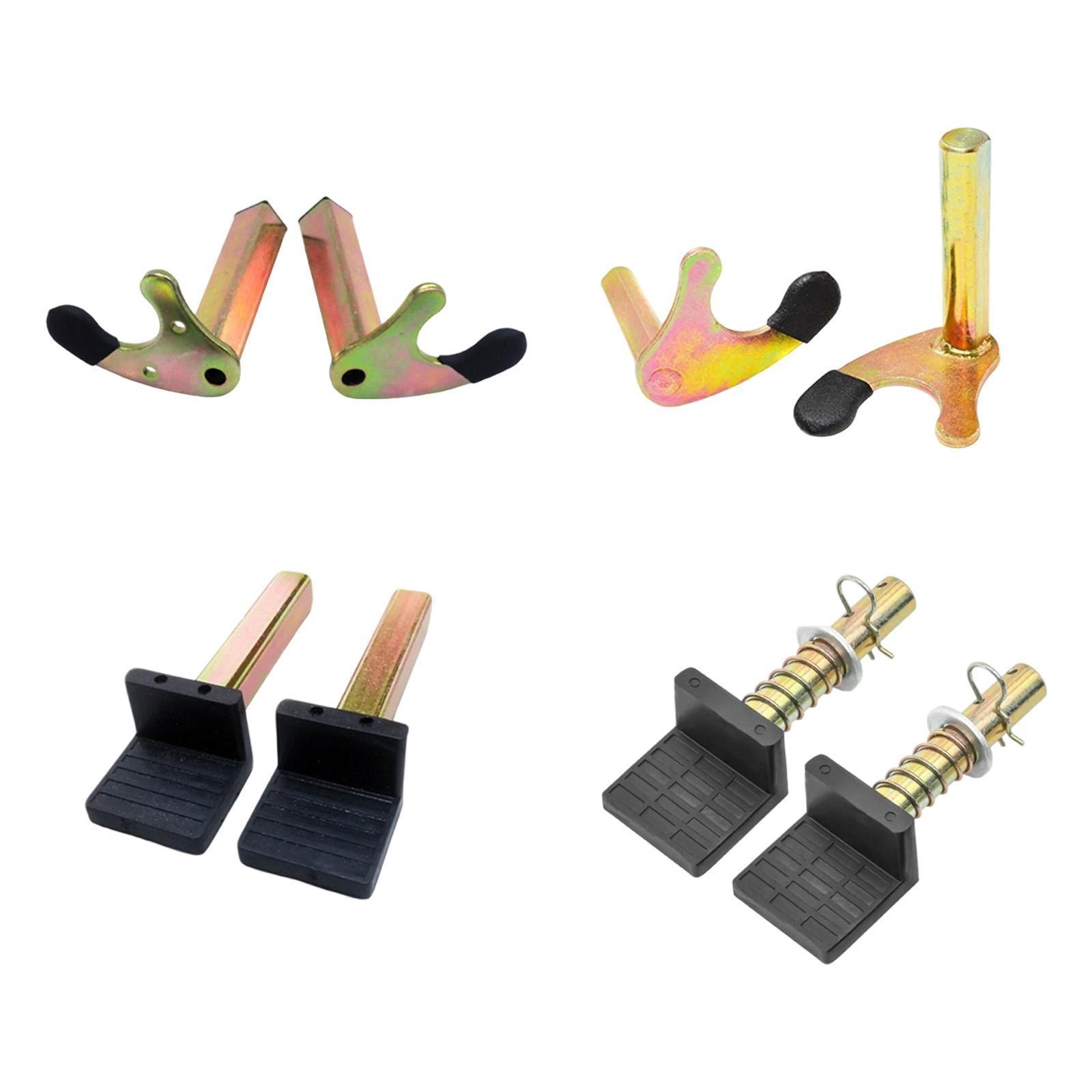 2 Pieces Motorcycle Stand Hooks for Paddock Lift Jack Stand Stable Spare Parts