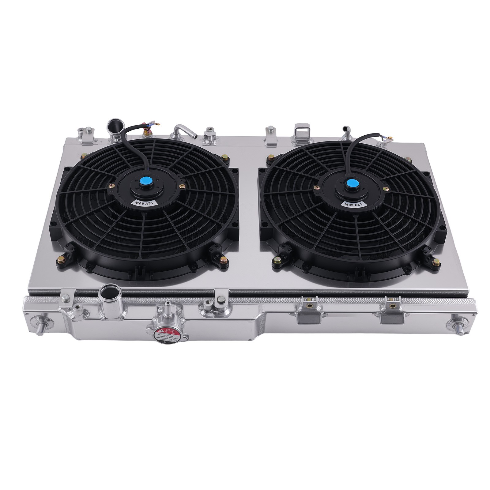 Aluminum Radiator w/Shroud Fan for Acura Integra RS 1.8L 1994-1998 19010P72003