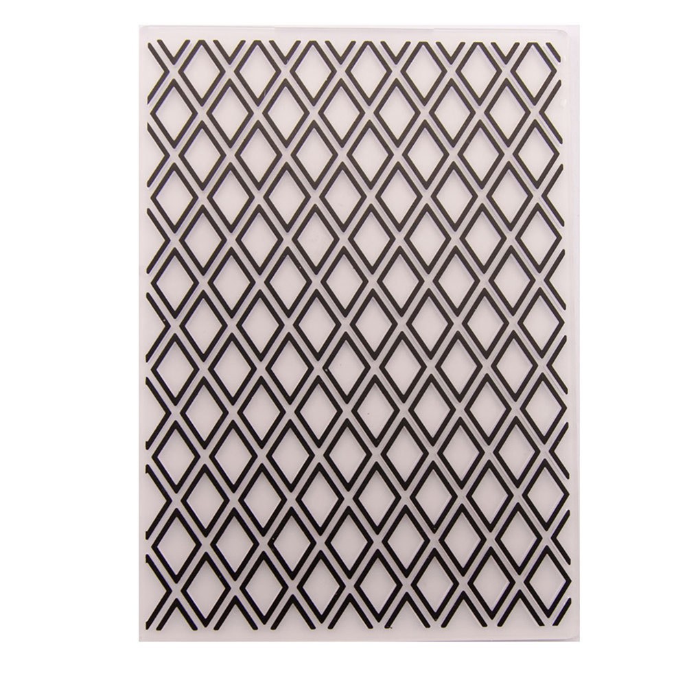 Essential Tool for Scrapbooking Plastic Embossed Folder Template Stamp Stencil