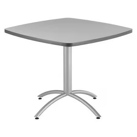 Cafeworks 65687 Square Cafe/Breakroom Table, Gray - 42" Square X 29"H, 42" W,