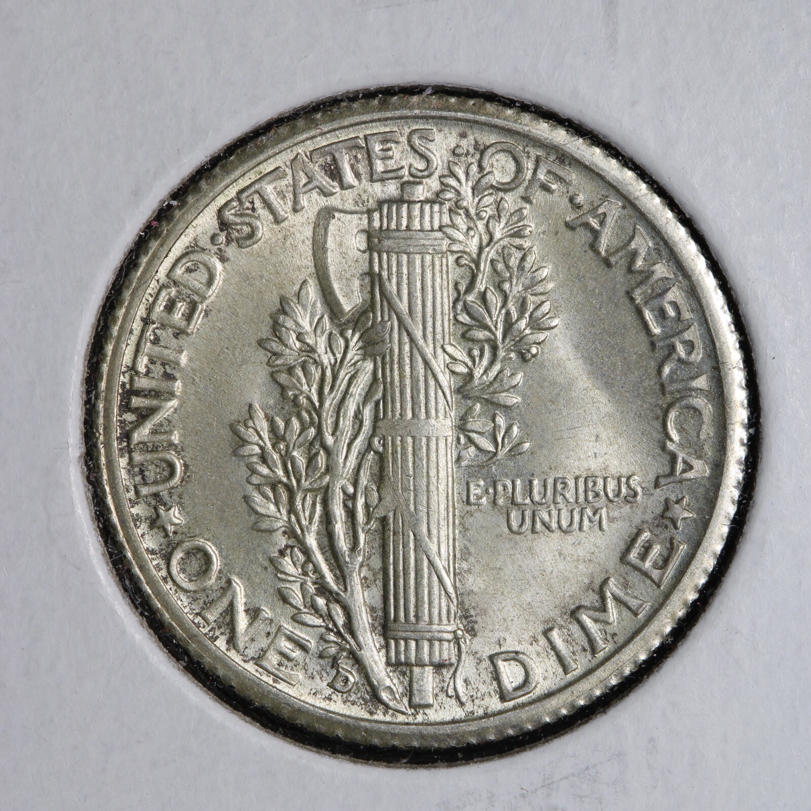 1935-D Mercury Silver Dime GEM BU *UNCIRCULATED* MS E261 JZEH