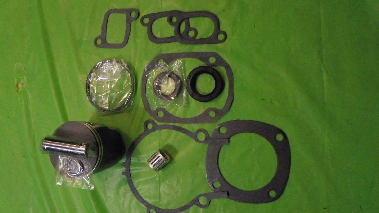 277 Rotax Aircraft Engine Piston Top End Rebuild Kit O/S W bearings & Gaskets