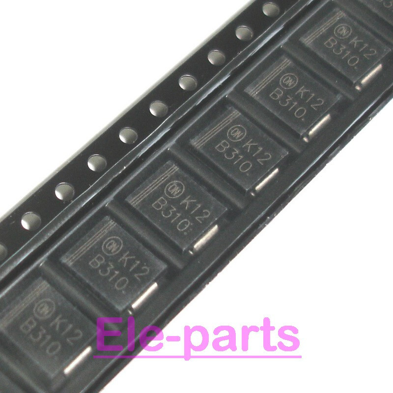 10 PCS MBRS3100T3G SMC MBRS3100 DO-214AB Surface Mount Schottky Power Rectifier