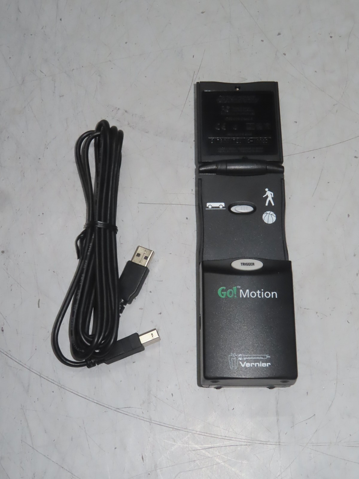 Vernier Go! Motion Velocity & Acceleration Sensor~USB Logger Lite Software