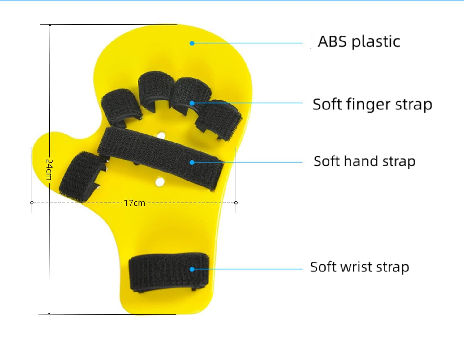 Finger Orthotics Extended Type Fingerboard Stroke Hand Splint One Size