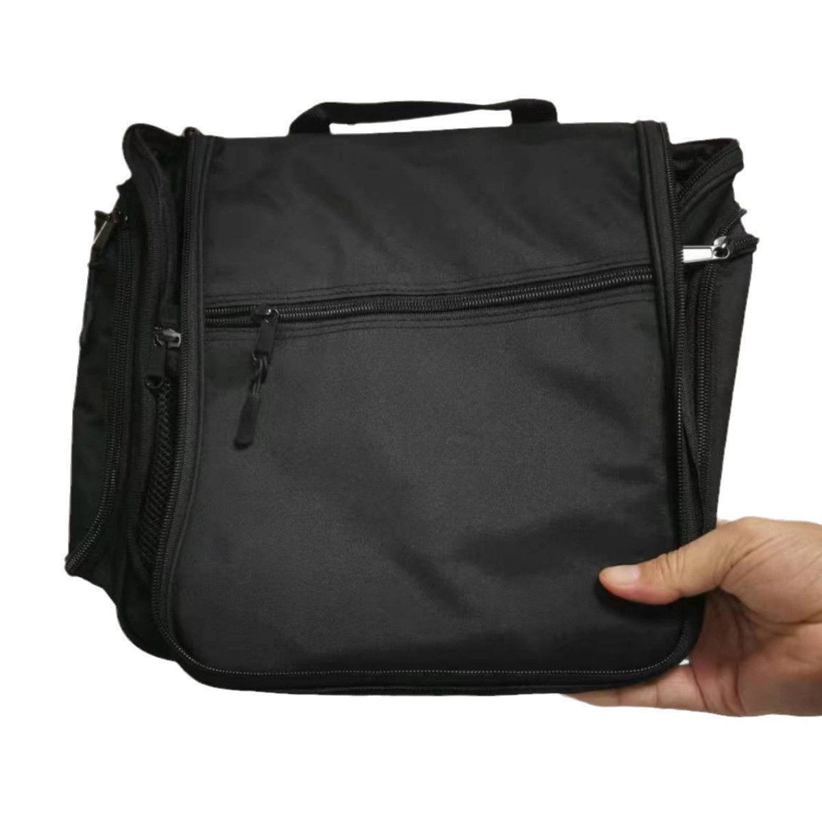 Travel Toiletry Bag Large Capacity Waterproof, Hanging Wet Dry Cosmetic Bag