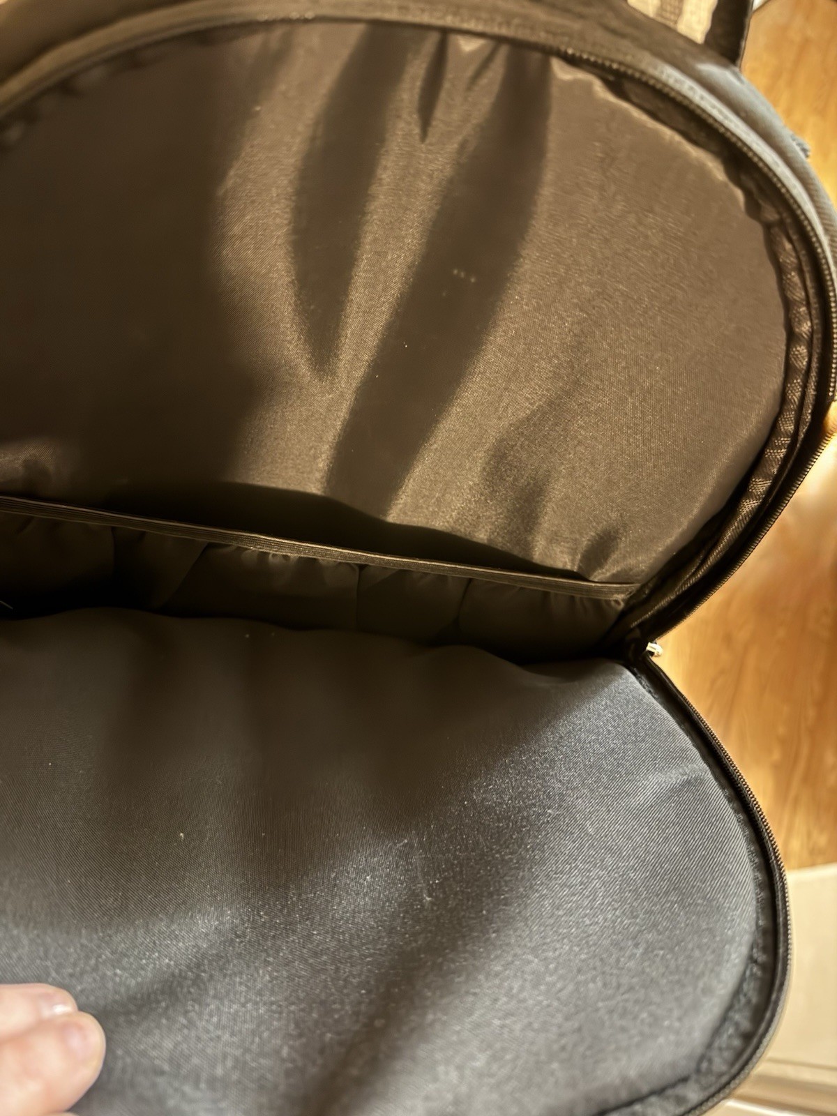 Simply Southern Collection Large Black Nylon Backpack, 8+ Pockets