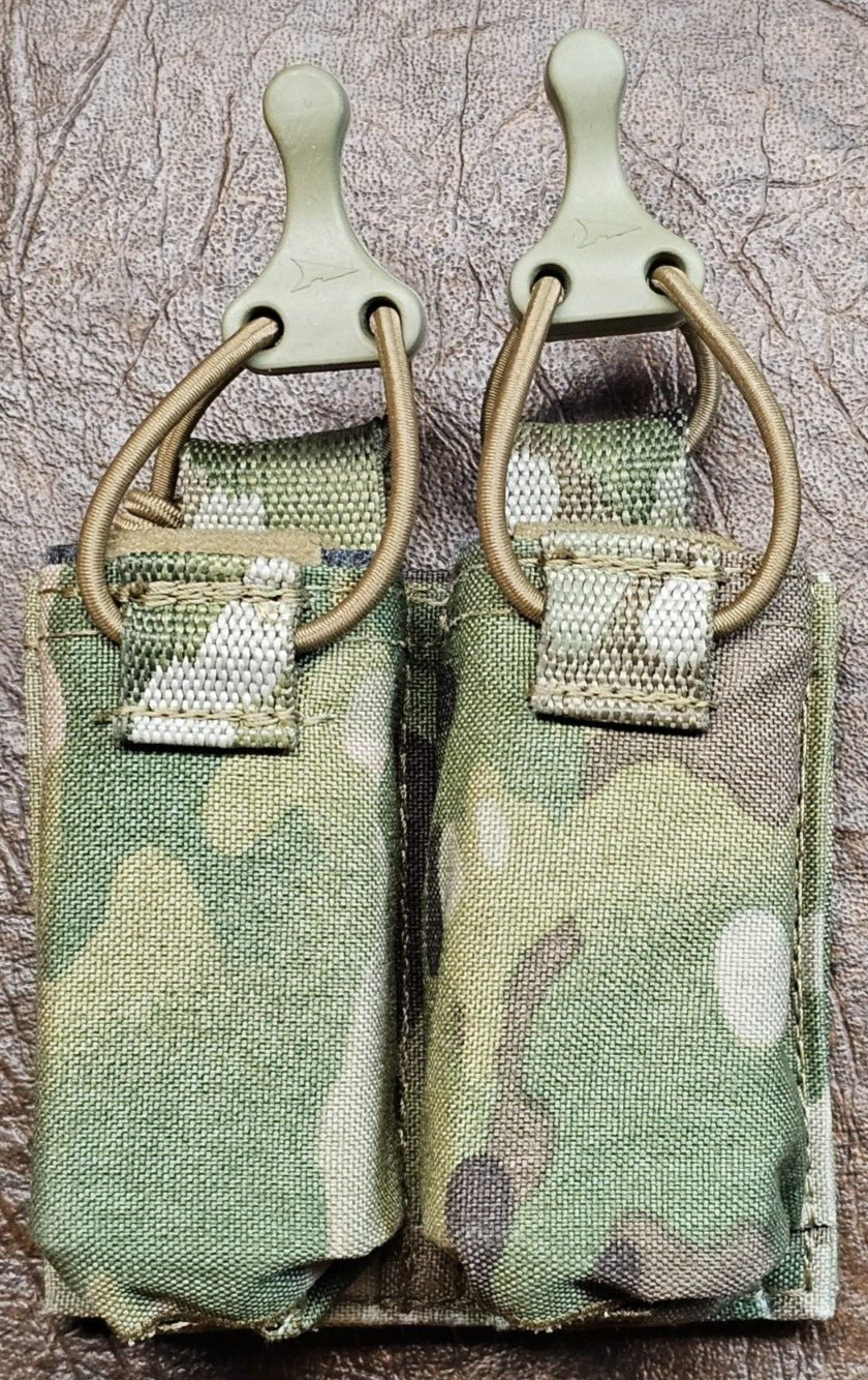 FirstSpear G17 G19 double speed reload 6/9 MOLLE Multicam mag pouch for Glock 9m