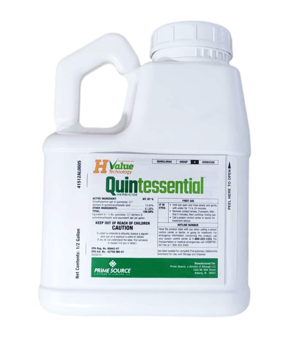 Quintessential Herbicide 0.5 Gal Enhanced Quinclorac Crabgrass Control for Turf