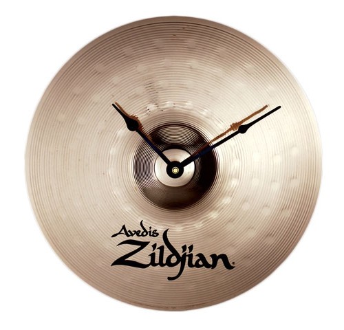 Zildjian M2999 13" Standard Wall Clock Made Of Real Bronze Zildjian Cymbal New