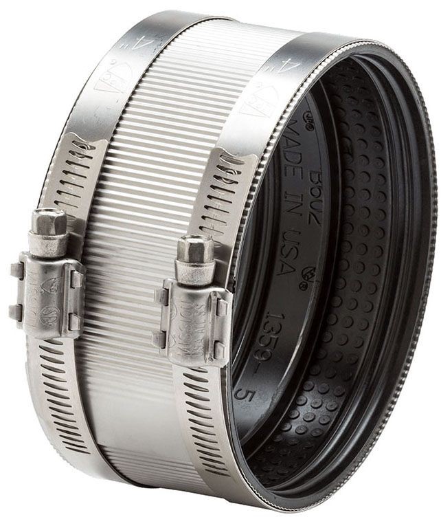 Mission 1802016 2" Cast Iron Coupling DWV No-Hub