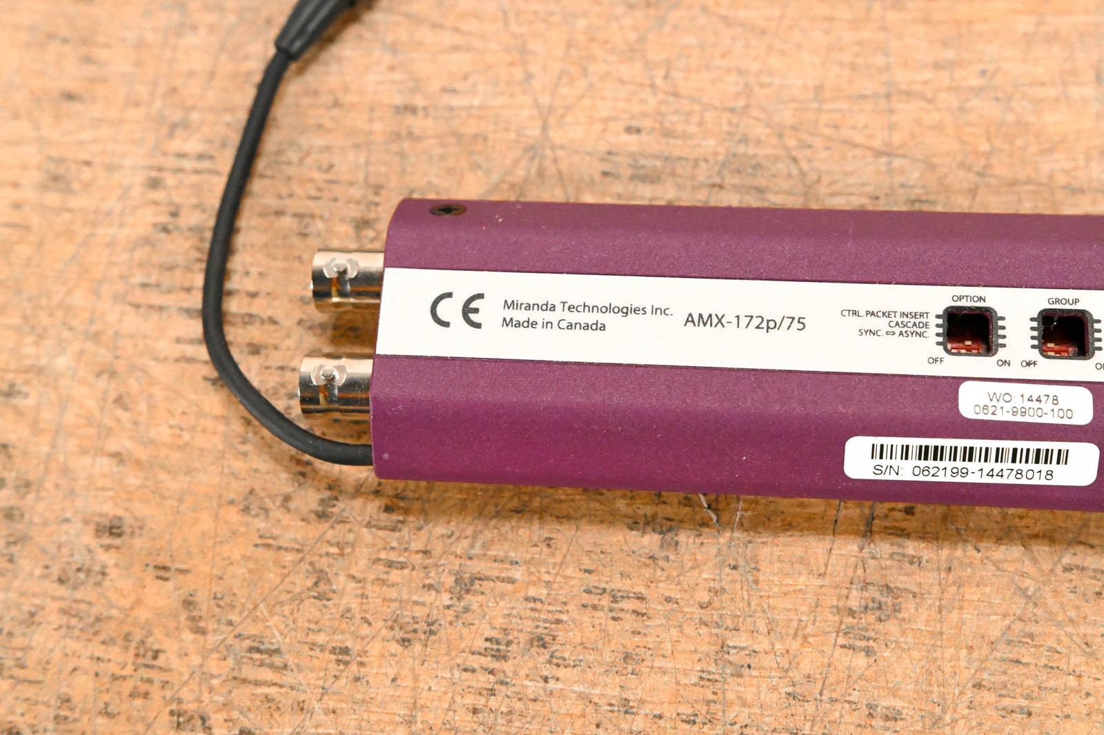 Miranda picoLink AMX-172p/75 Audio Multiplexer (NO PSU) CG003A7
