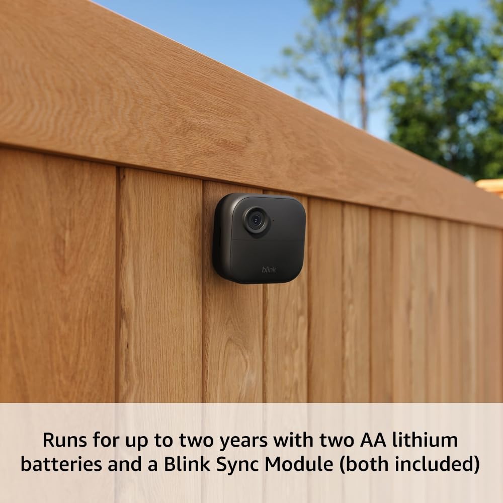 BLINK OUTDOOR 4 Wireless Smart Security Camera (1-Cam, Sync Module Core)