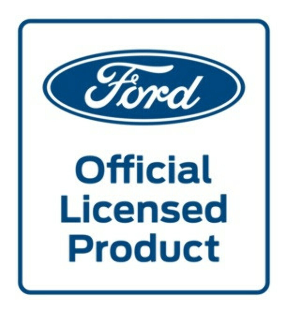 Mercury Head Black Logo Wall Art - Ford Licensed (Large)