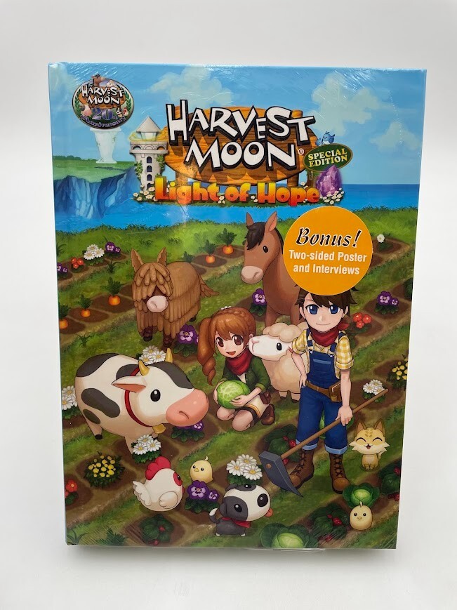 Harvest Moon: Light of Hope SE - Collector's Edition Guide - NEW