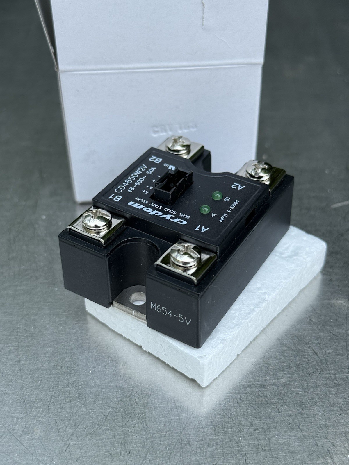 Crydom CD4850W2V Evolution Dual Solid State Relay 48V-600V 50A - New