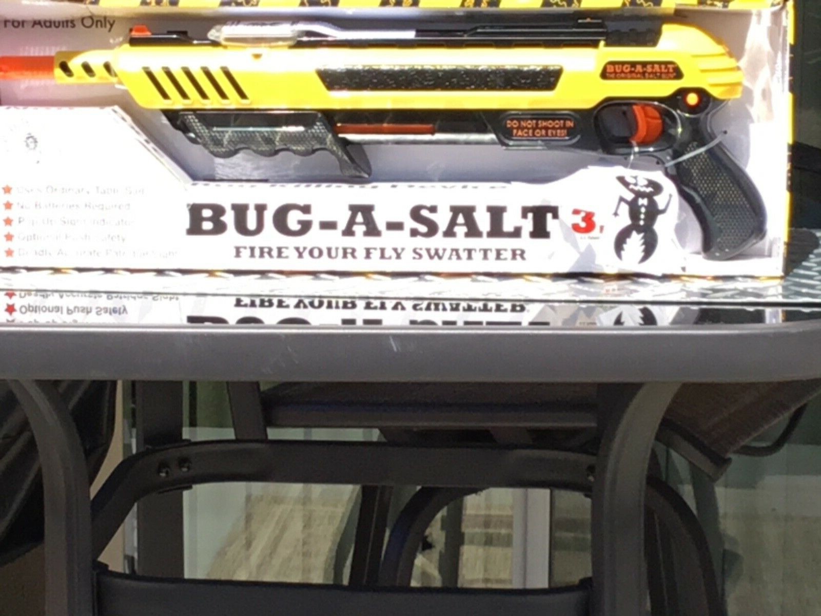 (NEW) THE ORIGINAL SALT GUN (BUG-A-SALT GUN ) FOR ADULTS ONLY 🫵 BUY IT NOW