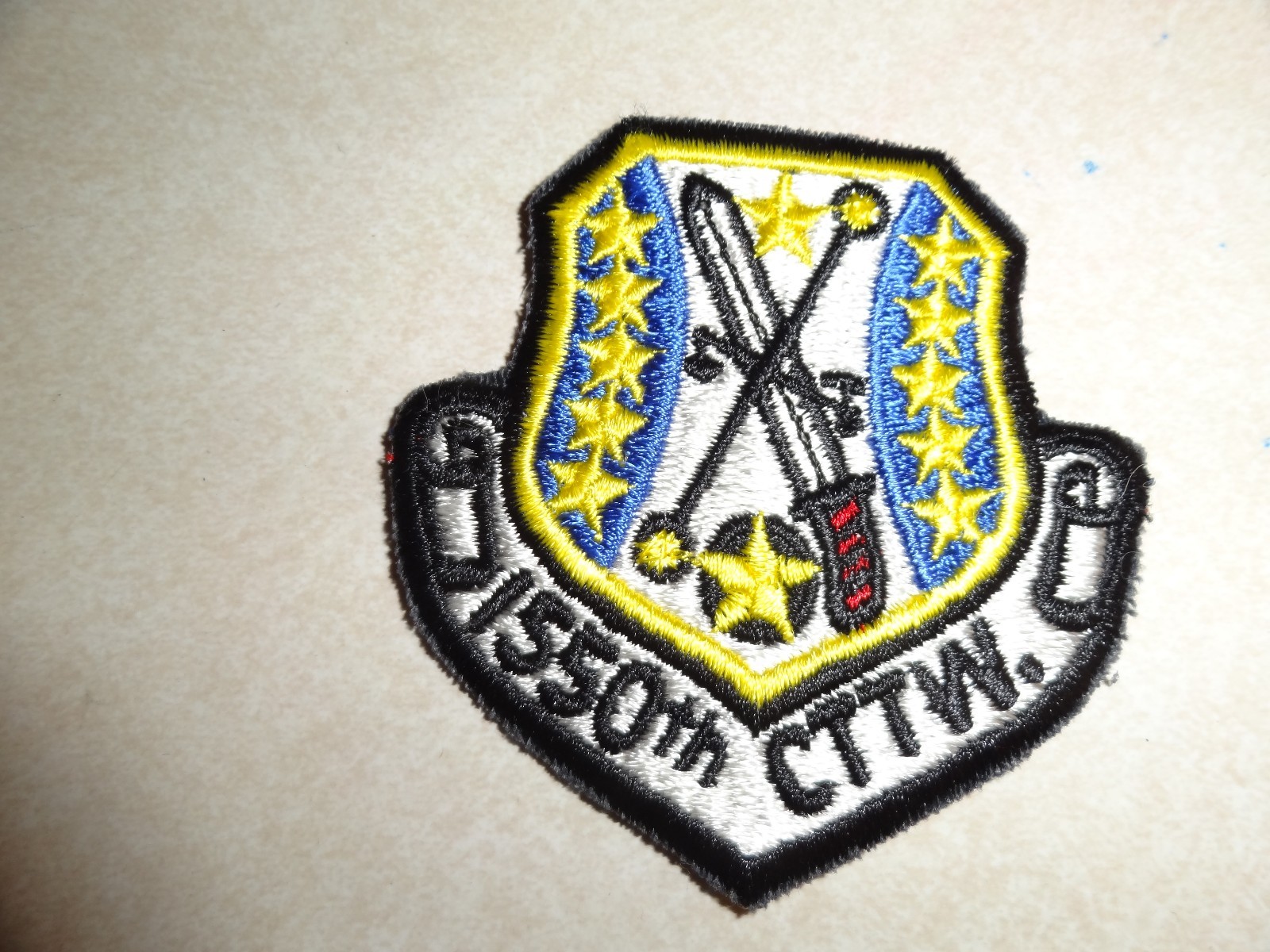 US MILITARY PATCH USAF 1550TH CTTW.