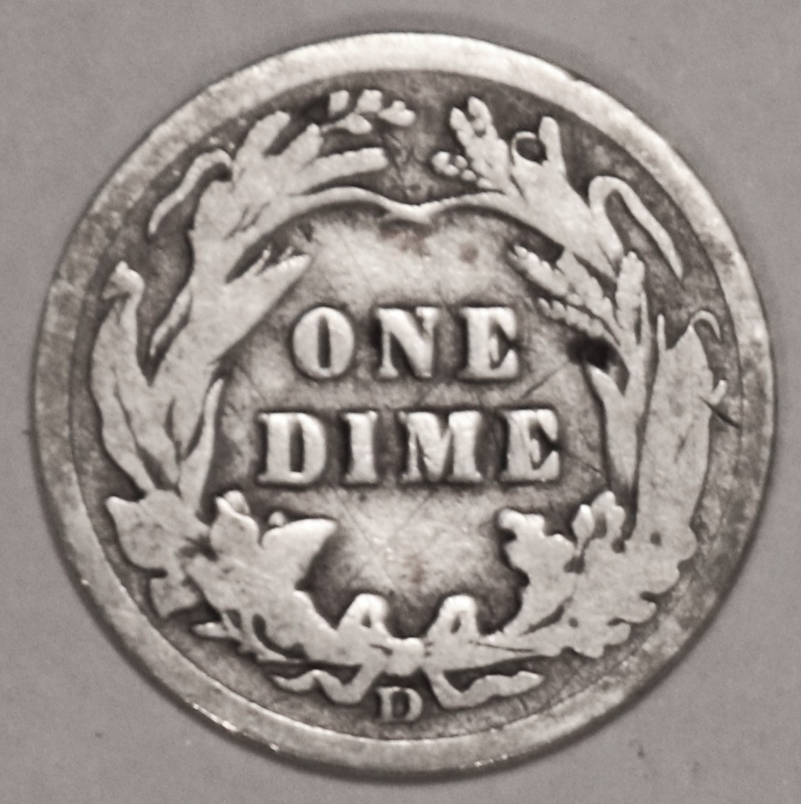 1908 D Barber Dime - Good - #5848-326