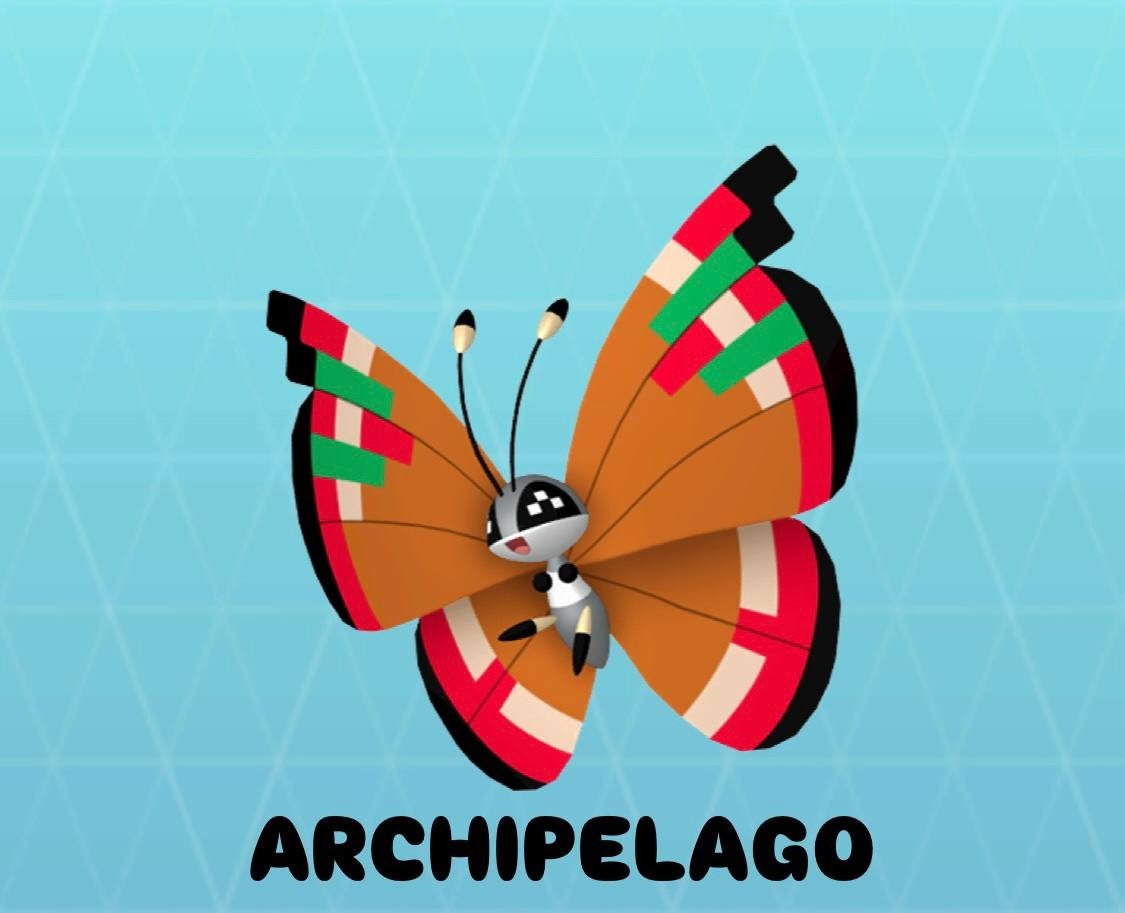 Vivillon ALL Regional Patterns (Scatterbug's Evolution) Non Shiny - Pokemon Go