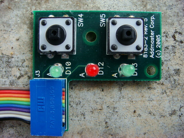 Lot 25 [3-LED 2-Pushbutton] Front Panels for misc use - New and Unused