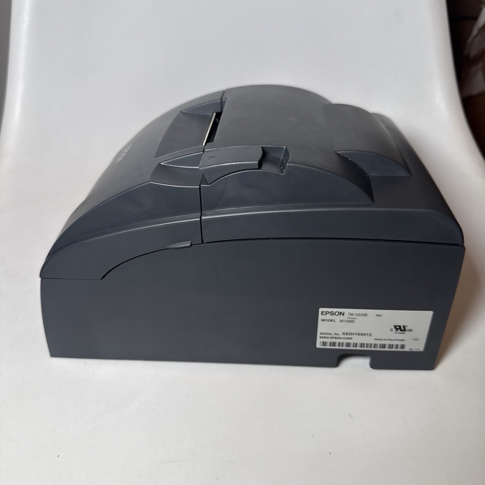 Epson TM-U220B Kitchen Receipt Printer Complete In Box