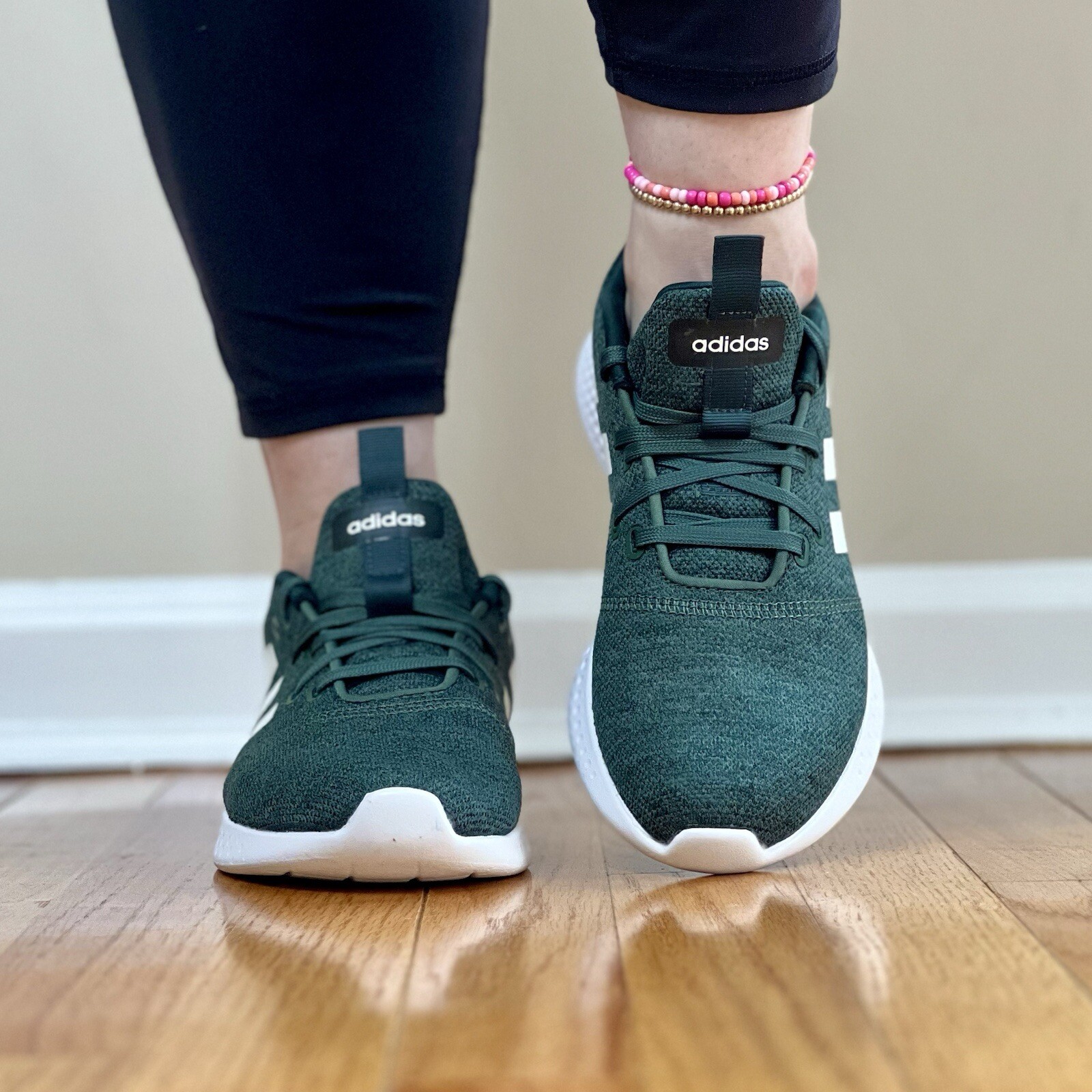 Adidas Puremotion Women's Sneakers Running Shoe Athletic Green Trainers #924