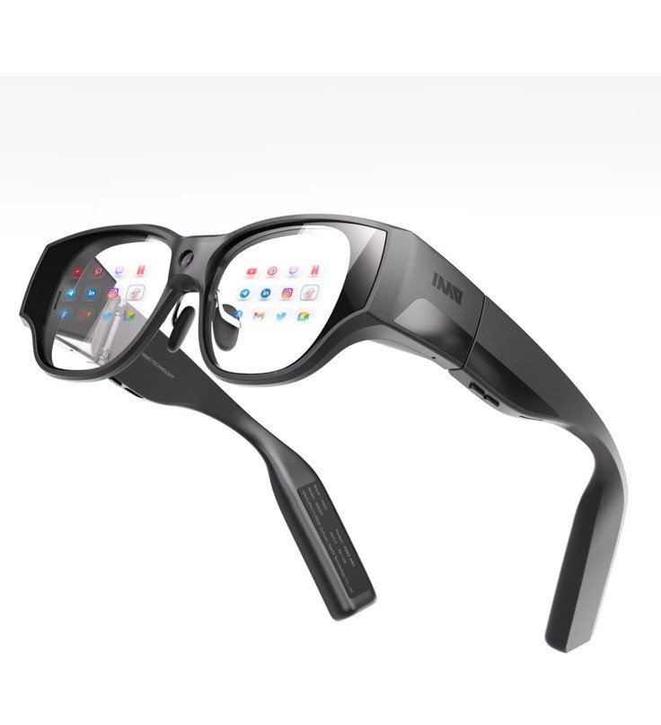 INMO Air3 1080P 600Nits All-in-One AR Glasses with 16MP 120° Camera