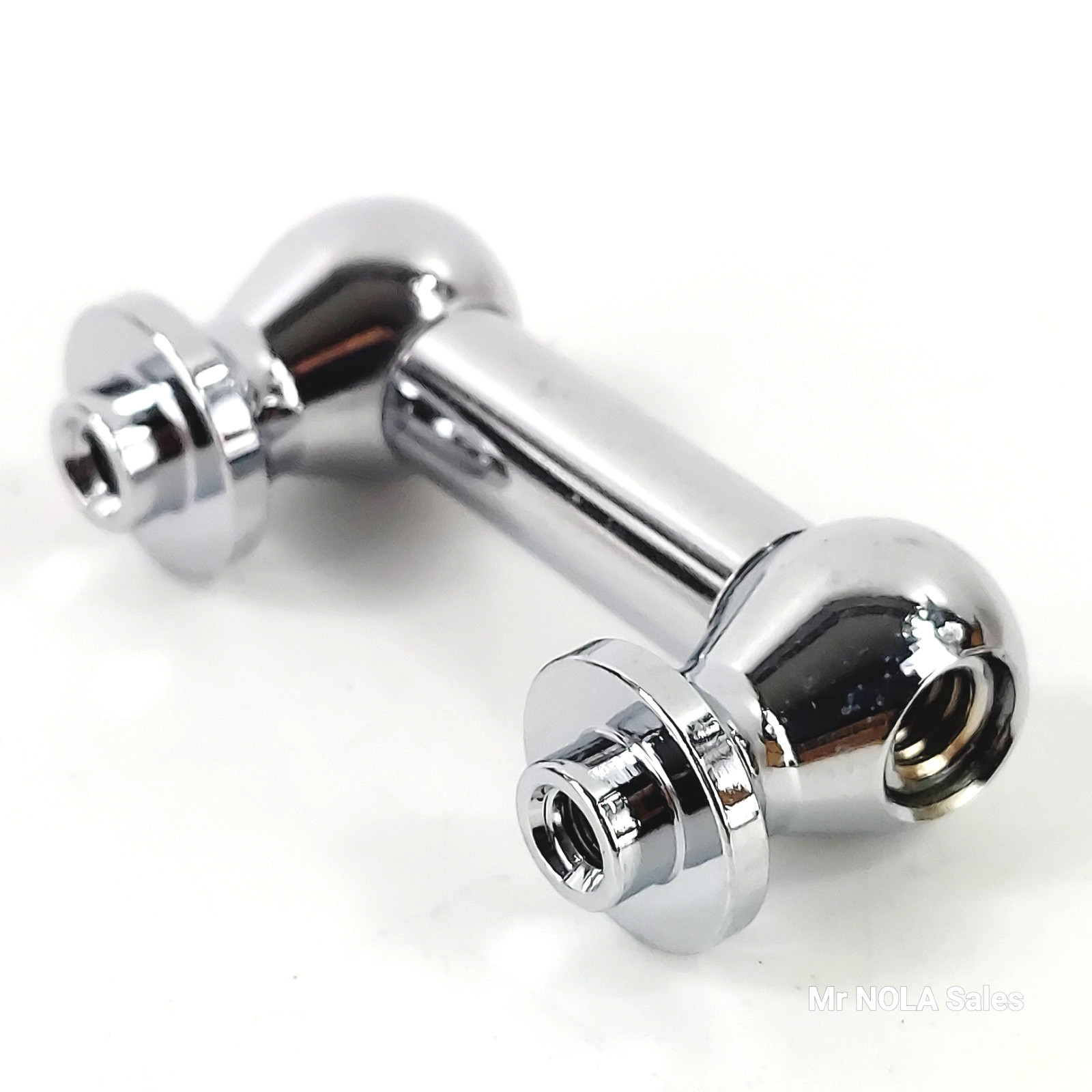 44 pk - 1.25 inch 35mm Snare Drum Lugs Two Side Double End Dumbbell Chrome