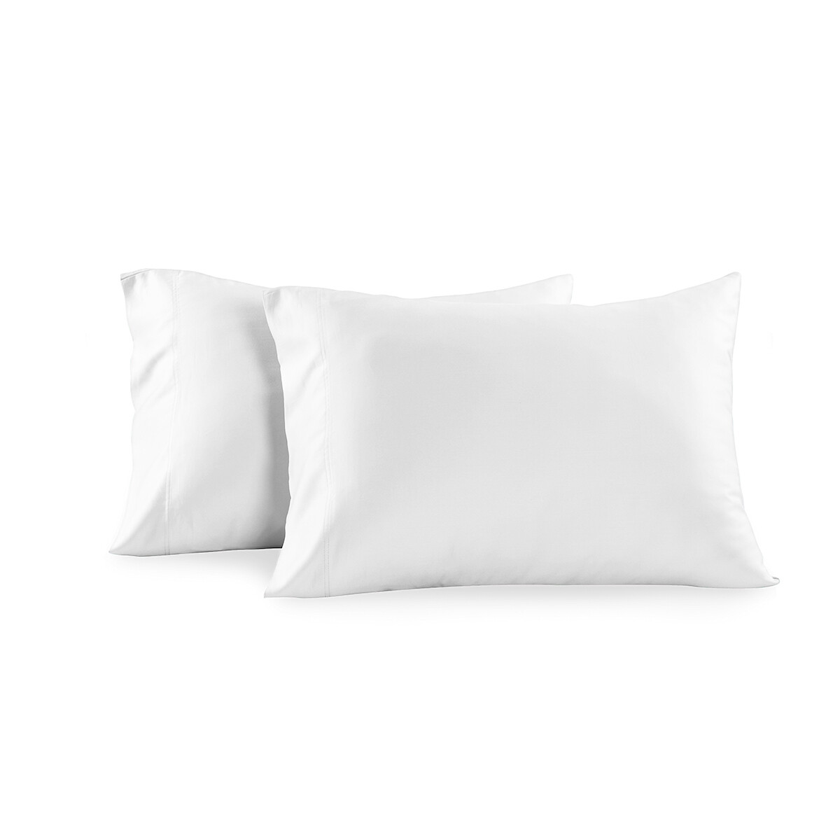 100% Cotton Solid 300 Thread Count 2 Piece Soft Pillowcases Queen OR King Sizes