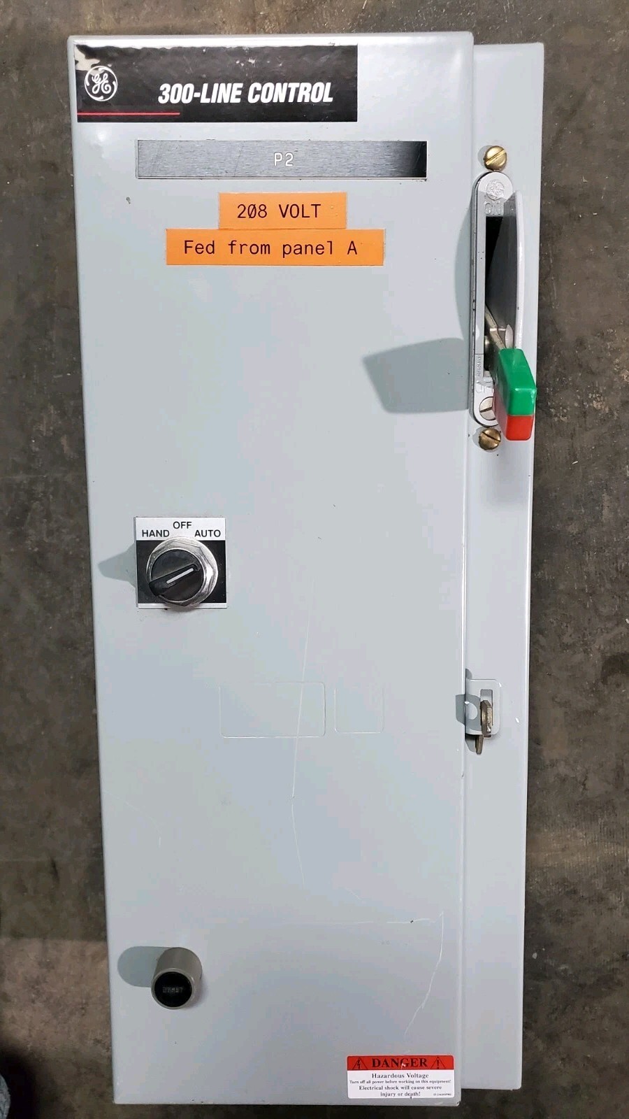 GE 300-Line Nema Size 1 Combination Motor Starter Controller