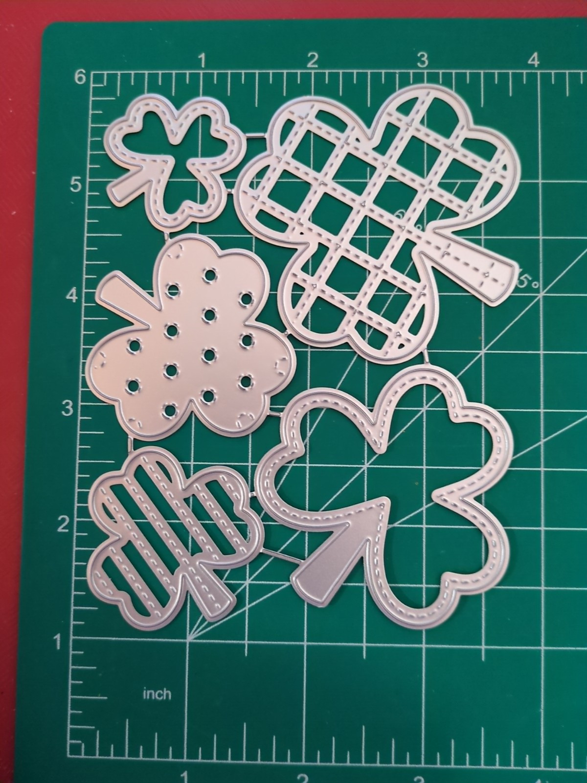 Thin Metal Die Cut Tool 4 Sizzix Saint Patrick's Day Clover Shamrock Good Luck