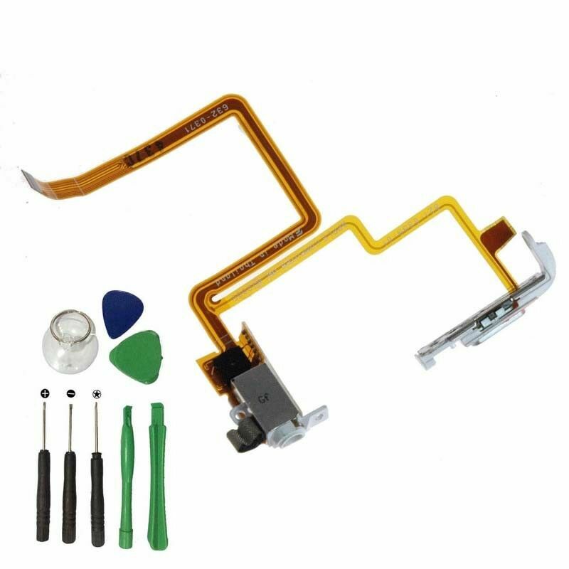 Audio Headphone Jack & Hold Switch for iPod Classic 5 6th 7th Video 5/5.5th