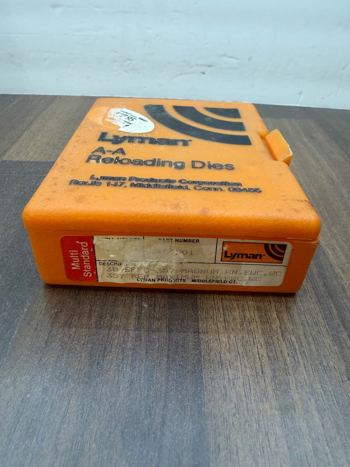 Lyman 38 Special 357 Magnum 357 Rem Max Reloading 3 Die Set