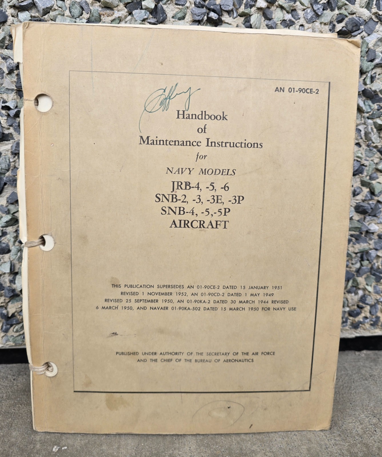 Beech Models JRB-4-5-6/SNB-2-3-3E-3P/SNB-4-5-5P Aircraft Maintenance Instruction