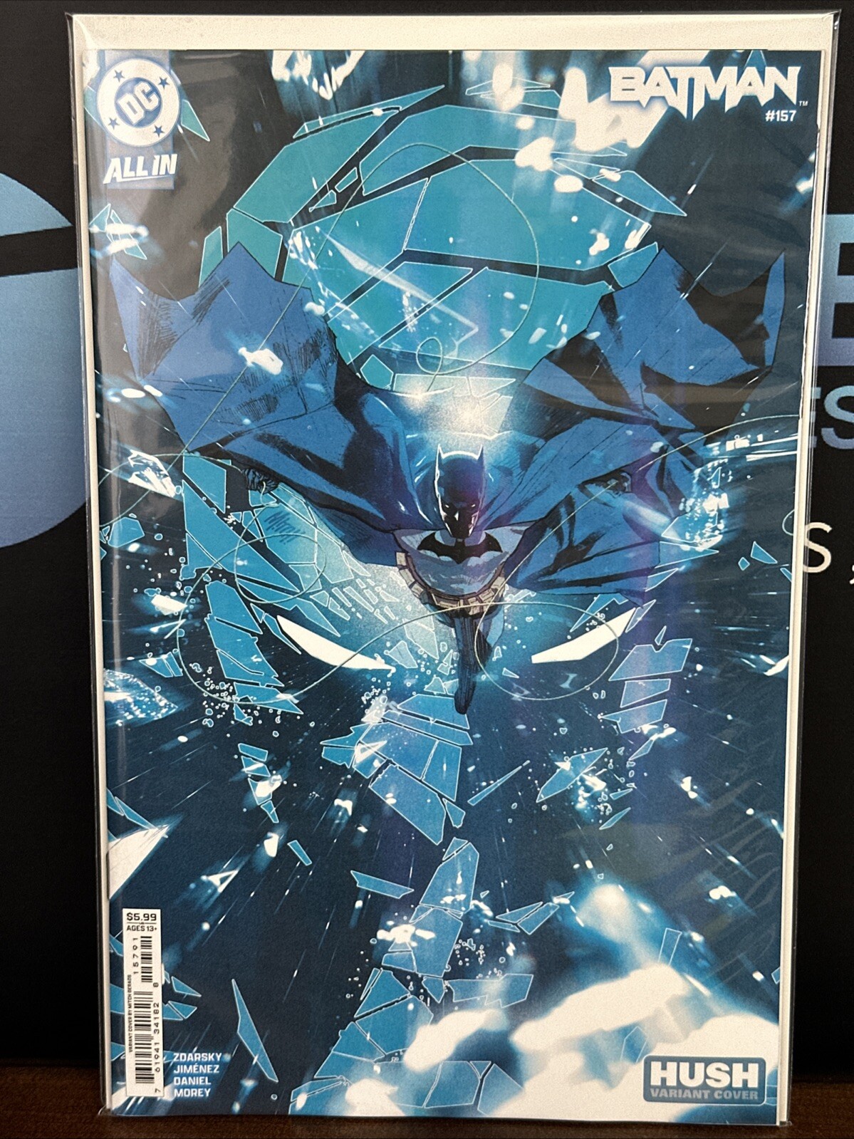 Batman #157 CVR D Mitch Gerads Hush Card Stock Variant 2/5/25 DC Comics