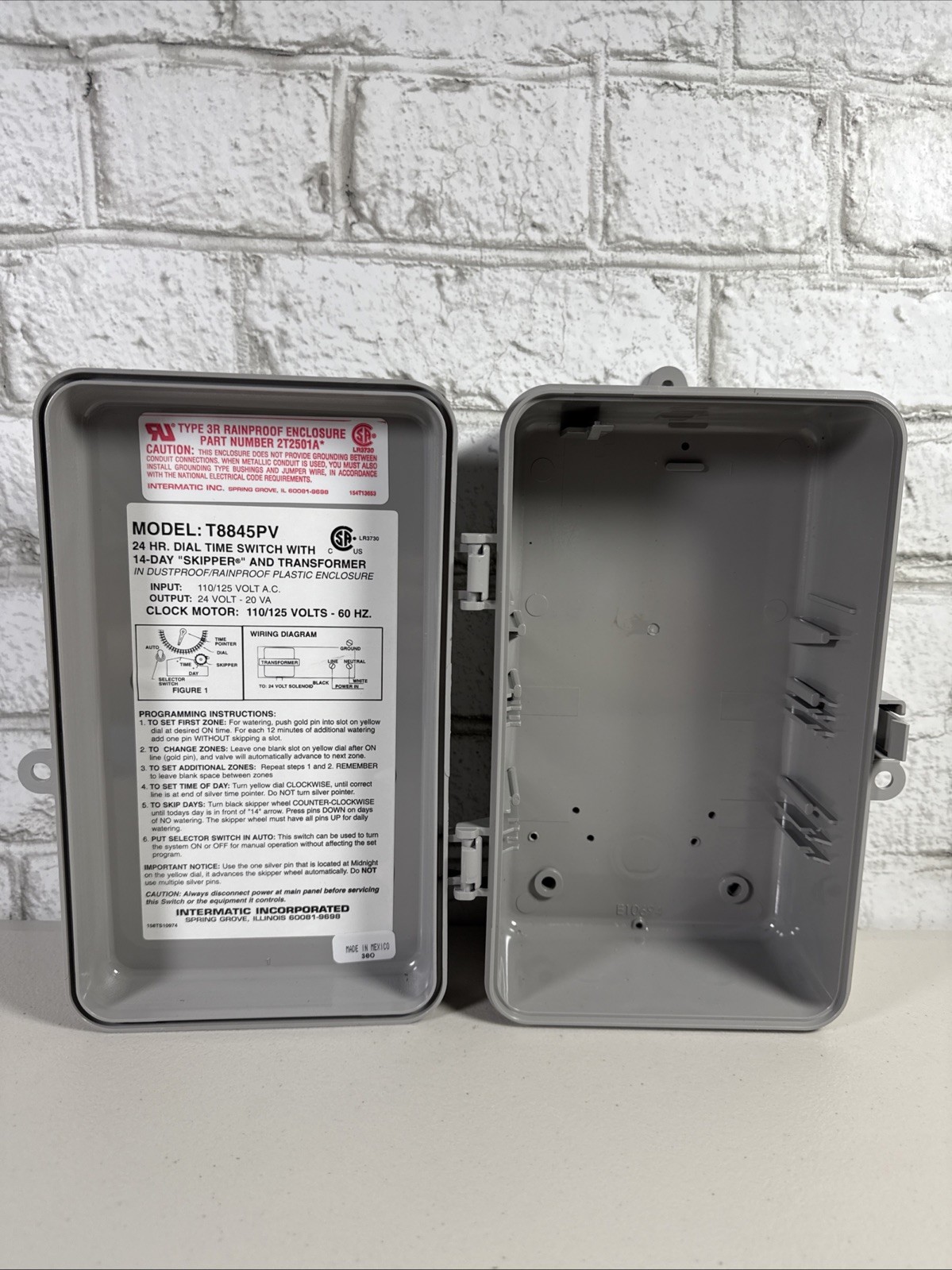 Intermatic T8845PV Enclosure Only Check Photos