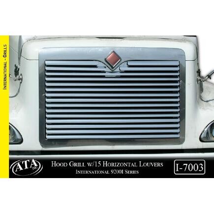 Aranda I-7003 Hood Grill W/15 Horizontal Louvers Make International Model 9200i