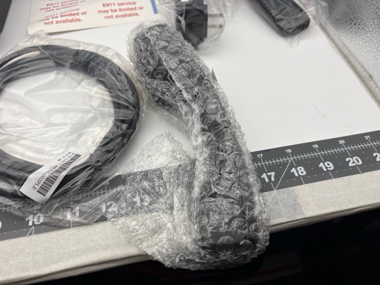 Polycom VVX 311 VoIP Desktop Phone Charcoal