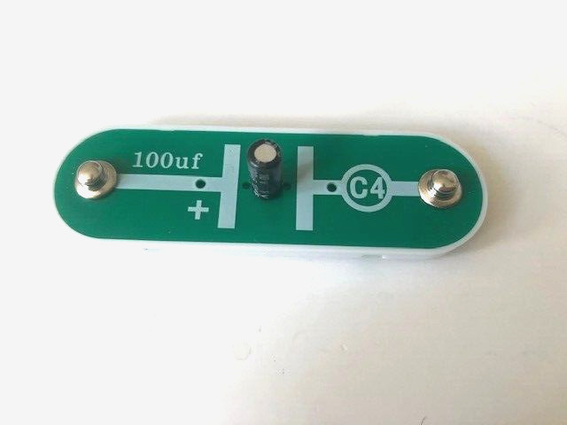 SNAP CIRCUITS Elenco 100uf Capacitor (C4), Part # 6SCC4