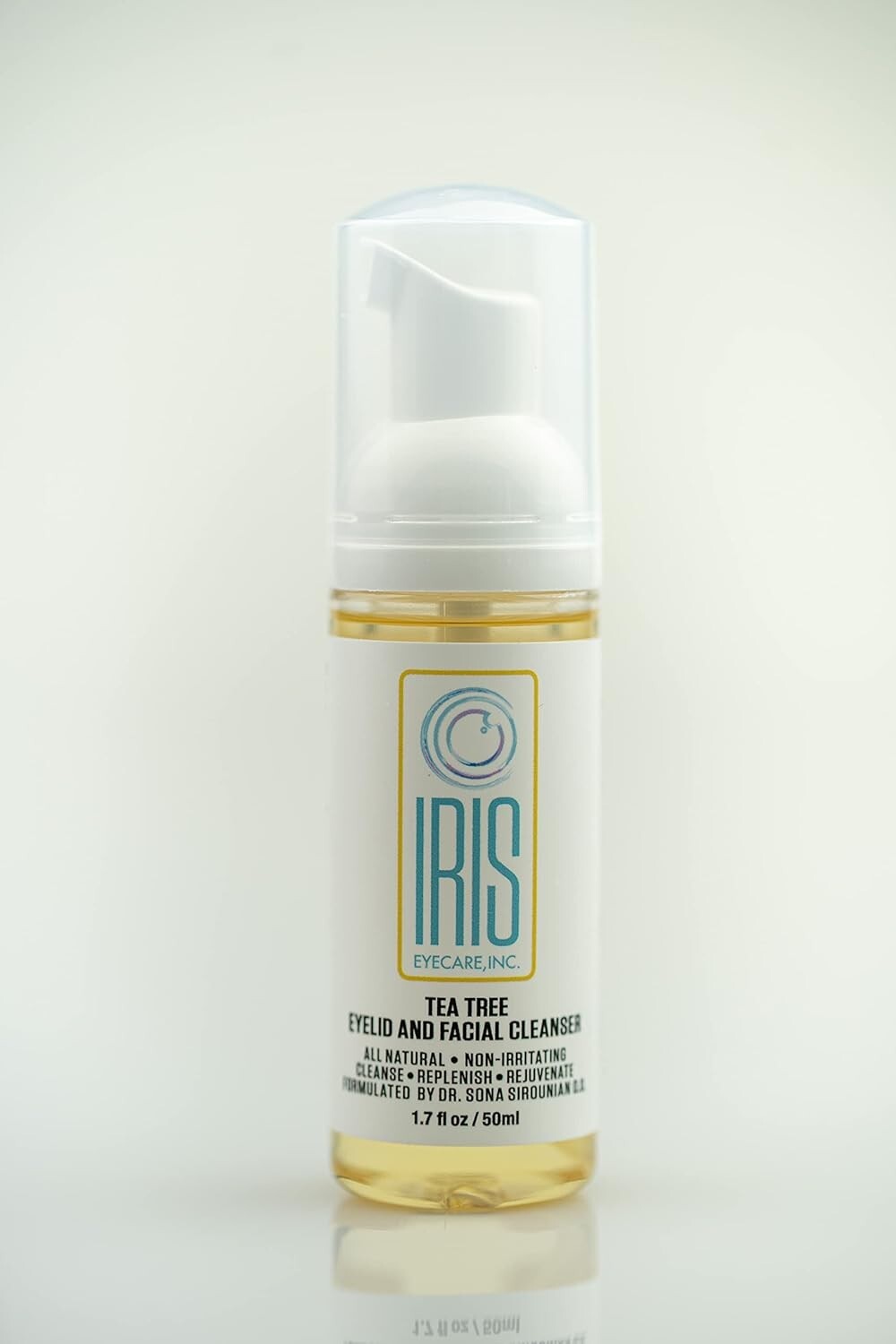 Iris Eyelid Cleanser, Dry Eye Relief, Tea Tree Oil Maximum Strength