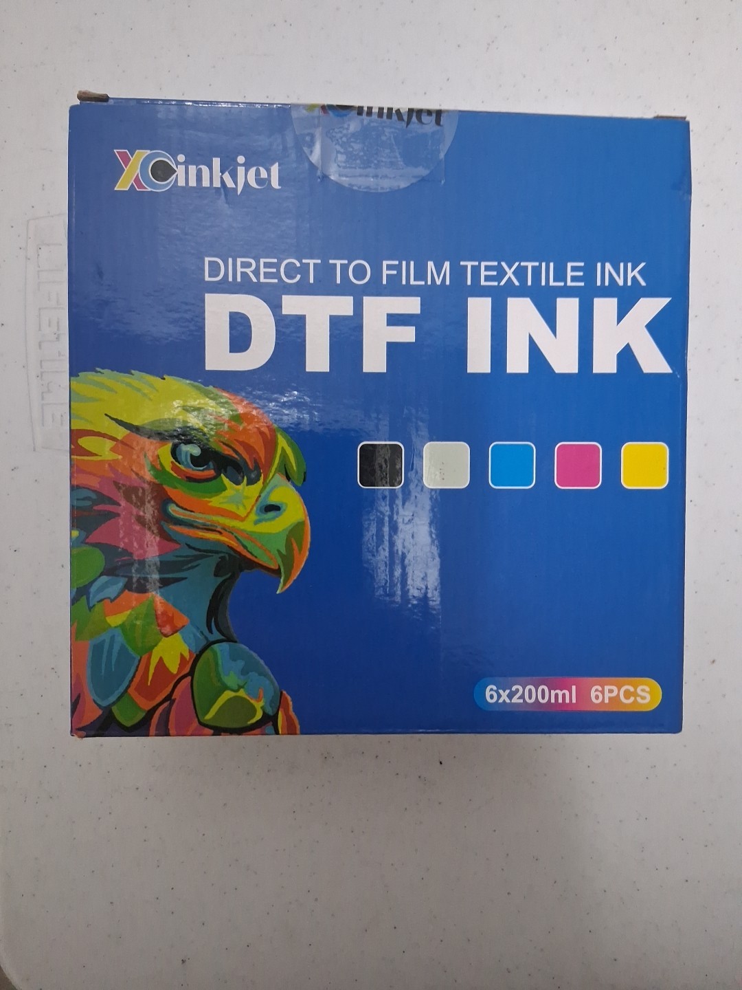 XCinkjet DTF Ink Direct To Film Textile Ink 6x200ml