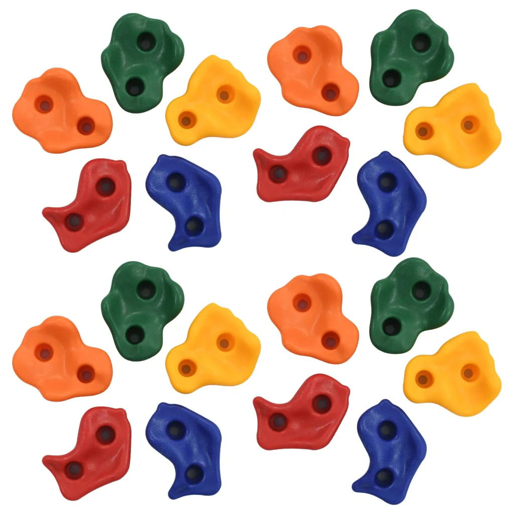 Climbing Stones 20pcs Pe Multi Colored