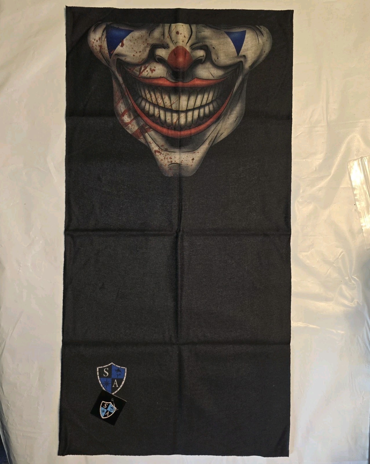 SA Neck Gaiter Face Shield Mr. Jokester Black